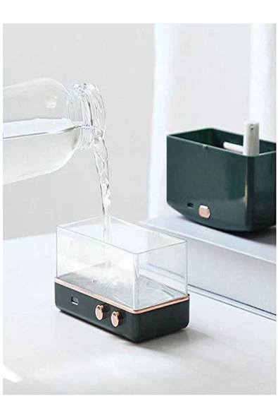 ULTRATEKNO 200ml Radyo Görünümlü Mini Hava Nemlendirici Buhar Makinesi Ve Aroma Difüzörü Retro Humidifier - 4