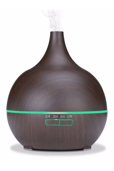 ULTRATEKNO Uzaktan Kumandalı 550ml Aroma Difüzörü Ultrasonik Hava Nemlendirici Buhar Makinesi Rgb 7 Renk Led - 3
