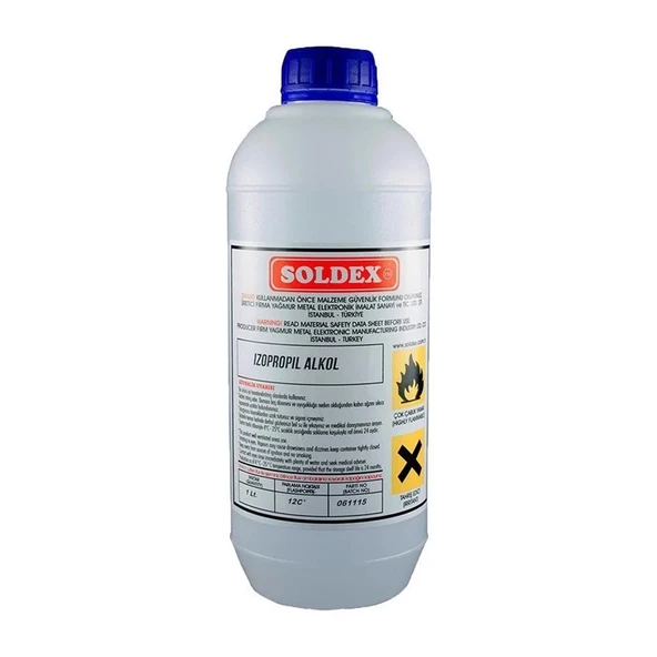 Soldex Izopropil 1 Lt. Alkol