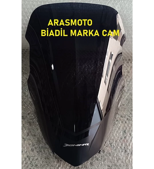 Bajaj Dominar 250 -400 Füme Ön Cam Siperlik ,Biadil Marka Tur Camı 42 cm (2017-2024) Arasmoto - Resim 2
