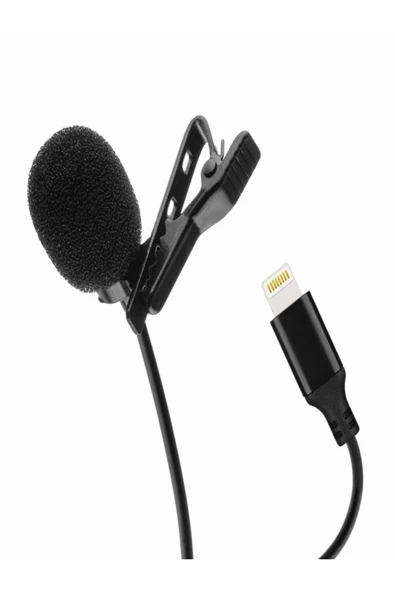 ULTRATEKNO Apple Iphone Lightning Profesyonel Youtuber Yaka Mikrofonu - 3