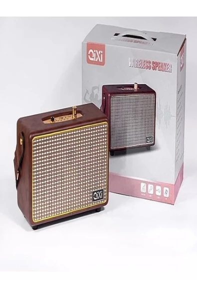 ULTRATEKNO Qixi Serisi 20w Bluetooth Hoparlör Aux/tf/usb/fm Destekli 6,5mm Mikrofon Girişli Karaoke Ses Sistemi - 2