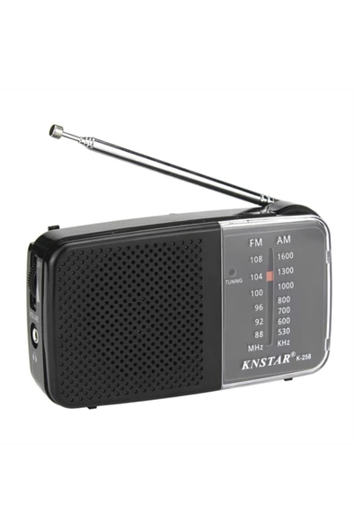 Knstar Radyo Pilli Cep Radyosu Fm-am Güçlü Çekim Kaliteli Kulaklık Girişi Olan El-cep-deprem Çantası Radyo - 7