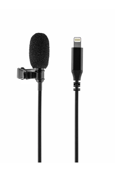 ULTRATEKNO Apple Iphone Lightning Profesyonel Youtuber Yaka Mikrofonu - 5