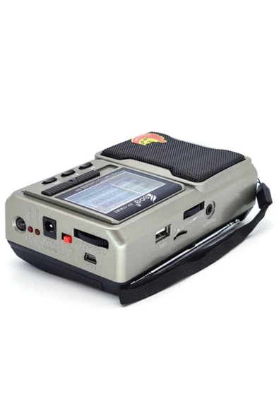 FEPE Fm Radyolu Bluetoothlu Şarjlı Cep Radyosu + El Feneri Fp-1781bt - 4