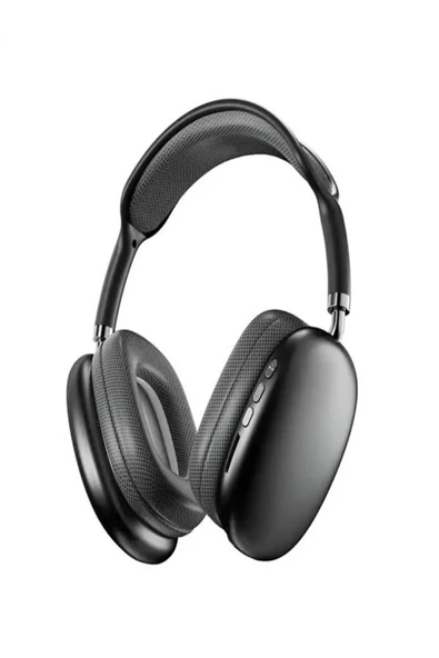 BAYINDIRELEKTRONİK P9 Pro Max Bluetooth Kulaklık Bt5.0 Mikrofonlu Fm Radyolu Tf Kart Girişli Aux Bluetooth Kulaklık - 2
