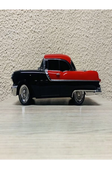 ULTRATEKNO Nostaljik Pontiac Araba 1955 Model Bluetooth Hoparlör Fm Radyo USB Tf Aux Destekli Speaker - 3