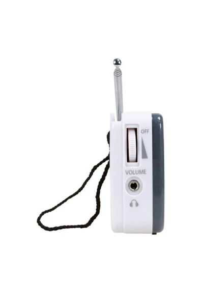 ULTRATEKNO Radyo Pilli Cep Radyosu Fm-am Güçlü Çekim Kaliteli Kulaklık Girişi Olan El-cep-deprem Çantası Radyo - Resim 4