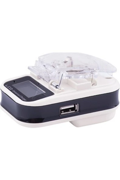 Universal Digital Usb Çıkışlı Lcd Ekran Akıllı Şarz - 2