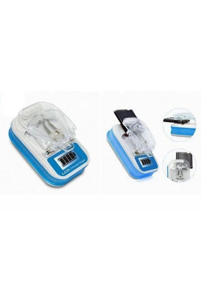 Universal Digital Usb Çıkışlı Lcd Ekran Akıllı Şarz - 3