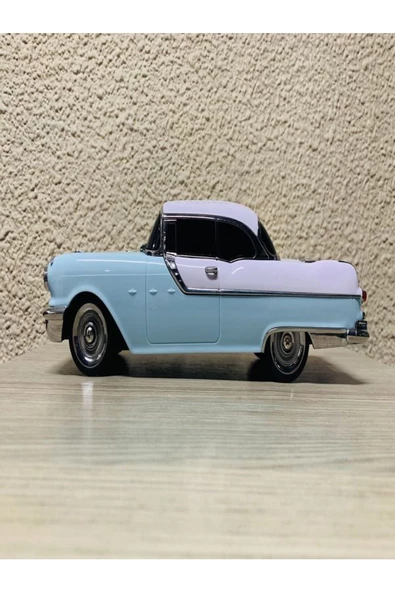 ULTRATEKNO Nostaljik Pontiac Araba 1955 Model Bluetooth Hoparlör Fm Radyo USB Tf Aux Destekli Speaker - 4