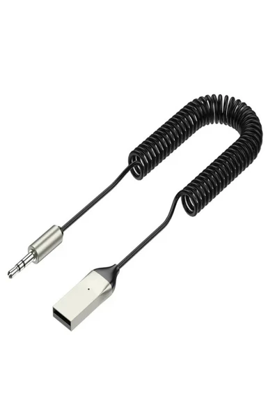 ULTRATEKNO Usb Wireless Bluetooth Araç Kiti Hifi Stereo Ses Alıcısı Aux 3.5mm Jack Adaptörü Bluetooth 5.0 - 2