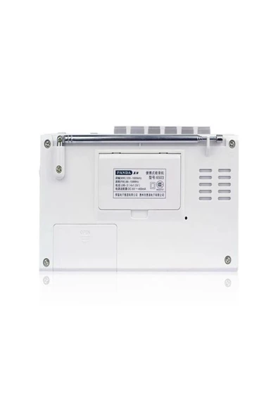 ULTRATEKNO Panda 6503 25W Kaset Çalar Radyo USB/TF  Kaydedici Bant Mikrofon Çok Fonksiyonlu Müzik Çalar - 4