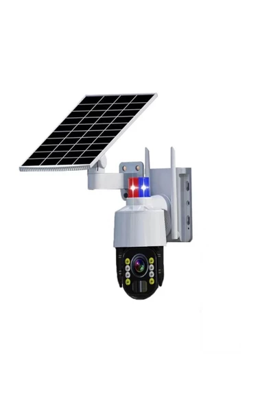 ULTRATEKNO CMR46 Güneş Panelli Sim Kart İle Çalışan 4G+ Wi-Fi 5MP Outdoor Dış Mekan Güvenlik Kamerası - 8
