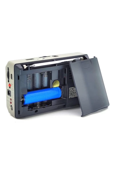 FEPE Fm Radyolu Bluetoothlu Şarjlı Cep Radyosu + El Feneri Fp-1781bt - 5