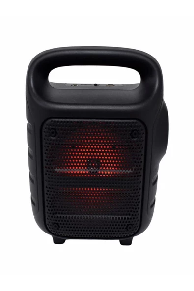 ULTRATEKNO Işıklı 6,5" Taşınabilir 5w Bluetooth Hoparlör Acil Durum El Fenerli Fm Radyo Usb/tf/aux Extra Bass - 2