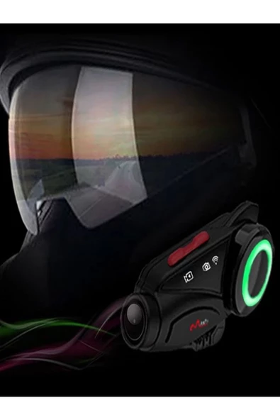 ULTRATEKNO Maxto M3S Serisi 2k Fhd 1440P Kameralı Intercom Motosiklet Kask İntercom Uyumlu - 8