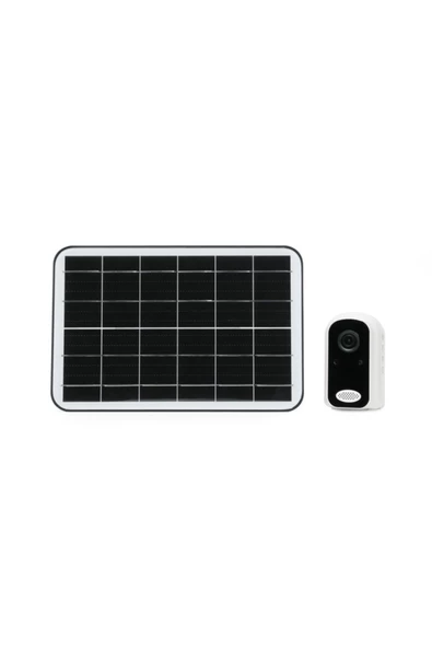 ULTRATEKNO 1080p Solar Güneş Panelli Ip Kamera Outdoor Wifi Güvenlik Kamerası