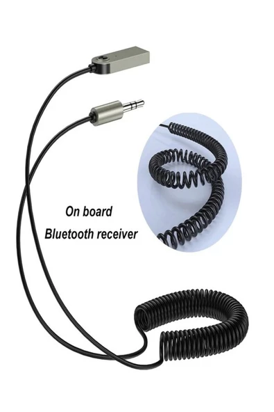 ULTRATEKNO Usb Wireless Bluetooth Araç Kiti Hifi Stereo Ses Alıcısı Aux 3.5mm Jack Adaptörü Bluetooth 5.0 - 7