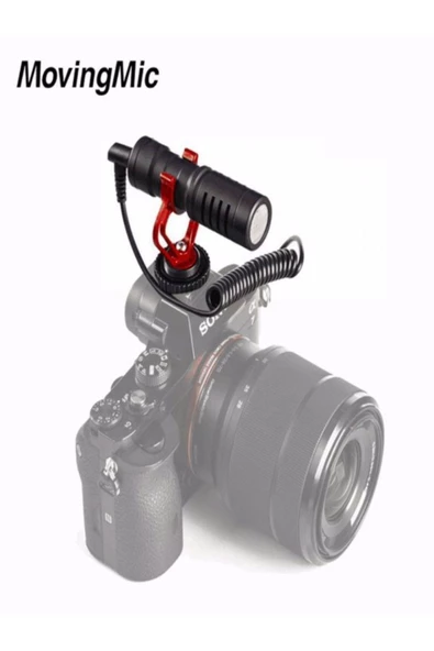 ULTRATEKNO Dslr Video Fotoğraf Makinesi Kamera Üstü Shotgun Mikrofon + Tüylü Sünger - 6