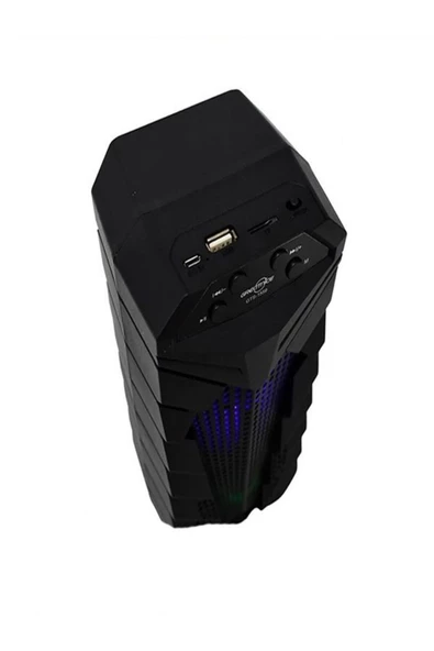 Roxy GTS-1559 Rgb Led Işıklı Kablosuz Bluetooth Hoparlör Radyo Usb/aux/mikrofon/sd Kart Özellikli - 6