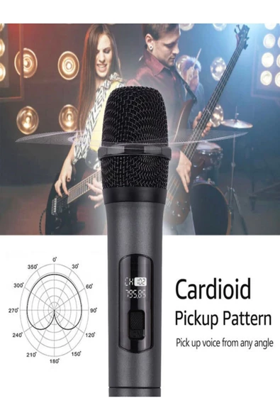 ULTRATEKNO WN-01 Profesyonel Kablosuz Mikrofon Taşınabilir Mini Alıcı Için 6.35mm Fiş Karaoke Sahne Performansı - 6