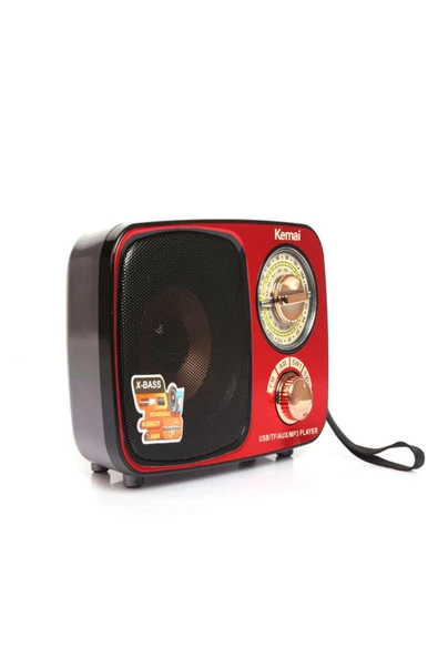 Kemai Md-308bt Bluetooth Retro Radyo 17 Cm - 3