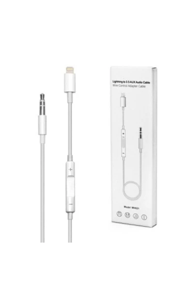 ULTRATEKNO Iphone Kulaklık Dönüştürücü Lightning 3.5mm Jack Araç Aux Mh021 - 3