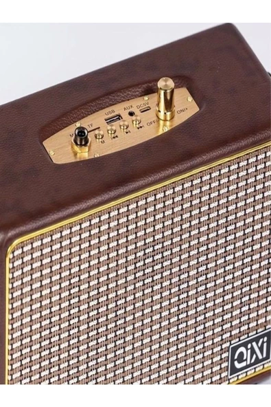 ULTRATEKNO Qixi Serisi 20w Bluetooth Hoparlör Aux/tf/usb/fm Destekli 6,5mm Mikrofon Girişli Karaoke Ses Sistemi - 6