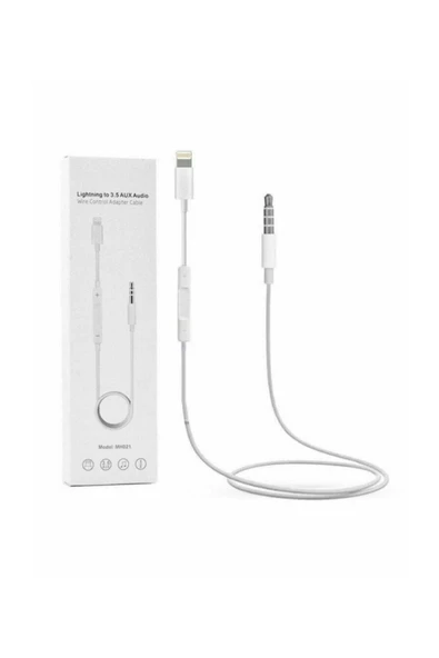 ULTRATEKNO Iphone Kulaklık Dönüştürücü Lightning 3.5mm Jack Araç Aux Mh021 - 4