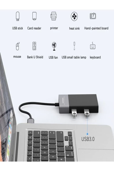 ULTRATEKNO Çoklu XQD Kart Okuyucu 6in1 Fonksiyonlu 3.0 x 2 USB Girişi XQD TF CF SD Card Reader - 2