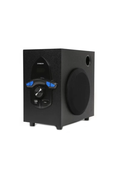 CARBOON Serisi Bluetoothlu 5+1 Dijital Ekran Radyolu Usb Ses Sistemi - 2