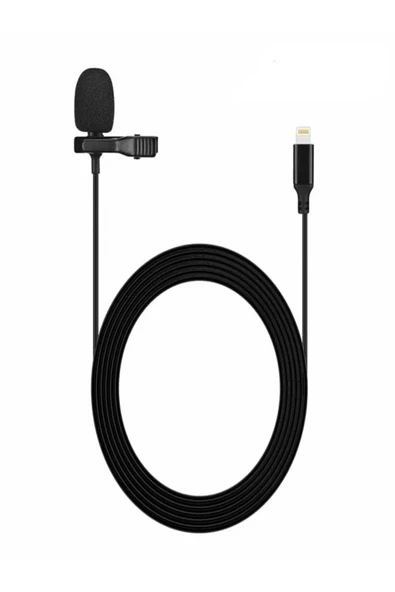 ULTRATEKNO Apple Iphone Lightning Profesyonel Youtuber Yaka Mikrofonu - 2