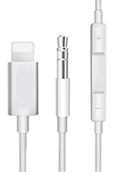 ULTRATEKNO Iphone Kulaklık Dönüştürücü Lightning 3.5mm Jack Araç Aux Mh021