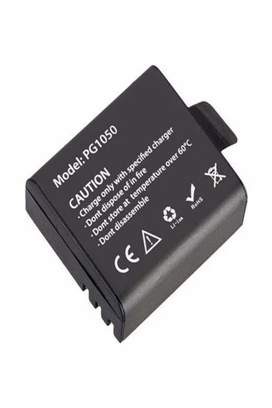 ULTRATEKNO Eken H9r H9 W9 Yedek Batarya Pg1050 1050 Mah 3.885wh Pil - 4