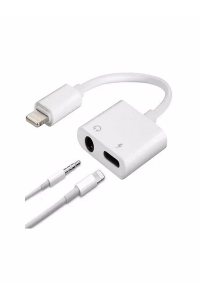 ULTRATEKNO Iphone Kulaklık & Şarj Çoklayıcı 7 8 X Xs Xr 11 12 13 Pro 2in1 - 5