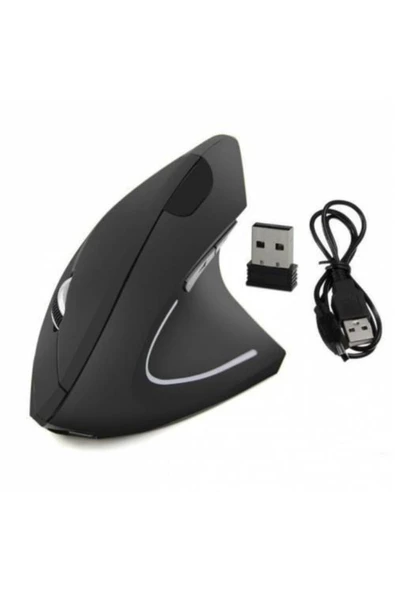 ULTRATEKNO Kablosuz Vertical Mouse 1600dpı Ergonomik Dikey Mouse - 7