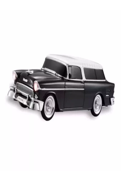 ULTRATEKNO Chevrolet Belair 1955 Model Bluetooth Hoparlör Fm Radyo Usb Tf Aux Destekli Speaker - 2