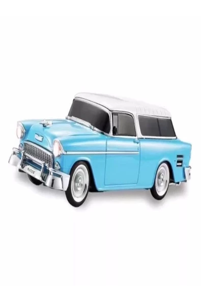 ULTRATEKNO Chevrolet Belair 1955 Model Bluetooth Hoparlör Fm Radyo Usb Tf Aux Destekli Speaker - 2