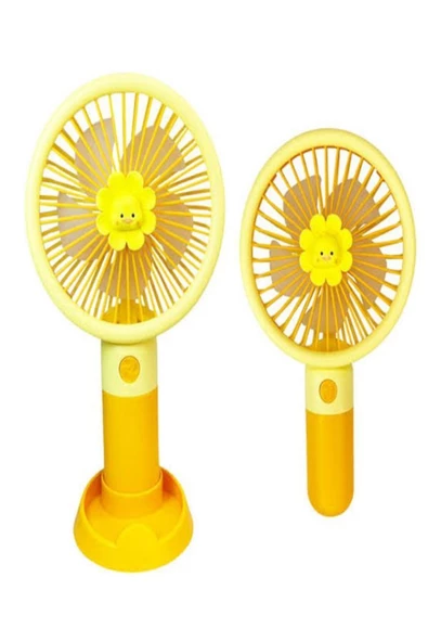 ULTRATEKNO Mini Fan Masaüstü Taşınabilir Telefon Stantlı Vantilatör 2si 1 Arada Taşınabilir Masaüstü Fan - 2