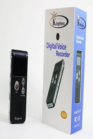 Kingboss Profesyonel Dijital Ekranlı Ses Kaıyt Cihazı 8 Gb - 3