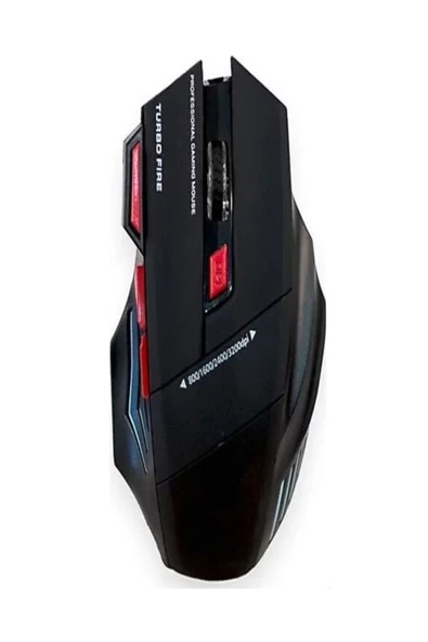 ULTRATEKNO USB Kablolu RGB Işıklı Gaming Mouse 3200 Dpi Profesyonel Oyuncu Mouse