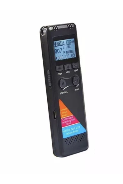 ULTRATEKNO Metal Profesyonel 32 gb Dijital Ses Kaydedici Mp3 Çalar - 6