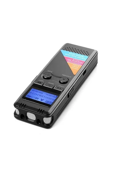 ULTRATEKNO 10 gün kesintisiz Kayıt Yapan 2 Mikrofonlu Dijital Ekranlı Metal 32 GB Profesyonel Ses Kayıt Cihazı - 7