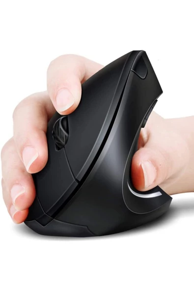 ULTRATEKNO Kablosuz Vertical Mouse 1600dpı Ergonomik Dikey Mouse - 4