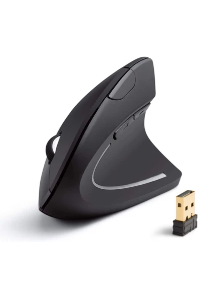 ULTRATEKNO Kablosuz Vertical Mouse 1600dpı Ergonomik Dikey Mouse - 2