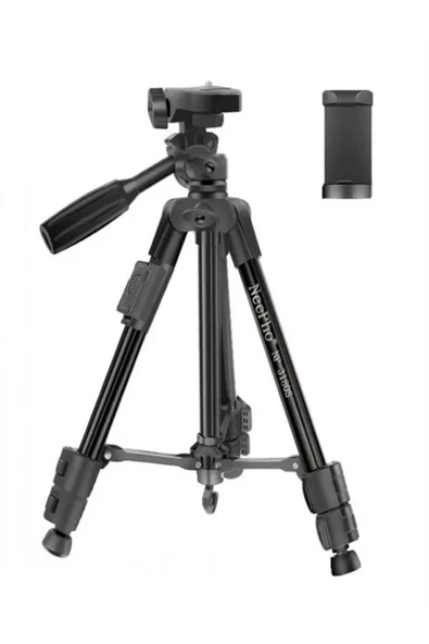 ULTRATEKNO NP-3180S 129 Cm Tripod Bluetooth Kumandalı Profesyonel Telefon Kamera Tutucu Çantalı Tripot