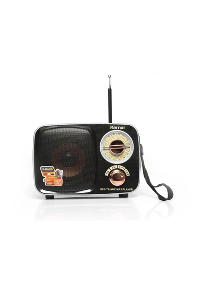 Kemai Md-308bt Bluetooth Retro Radyo 17 Cm