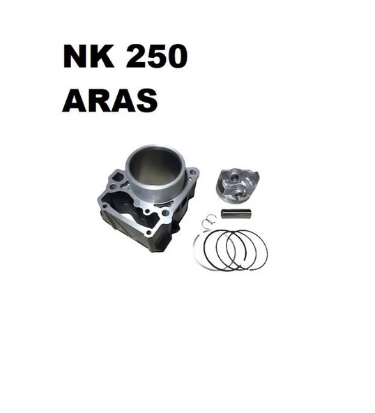 CF MOTO NK 250 SİLİNDİR PİSTON SEKMAN SETİ A KALİTE - ARASMOTO ürün görseli 1