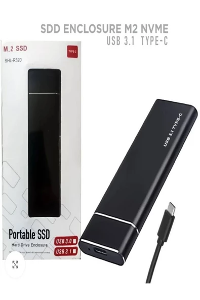 ULTRATEKNO USB 3.1 Type C To Pci-E Express Nvme SSD Hard Disk Kutusu - 2